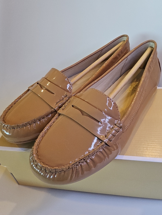 Michael Kors Shoes - Michael Kors Daisy Loafers in Nude Beige/Tan